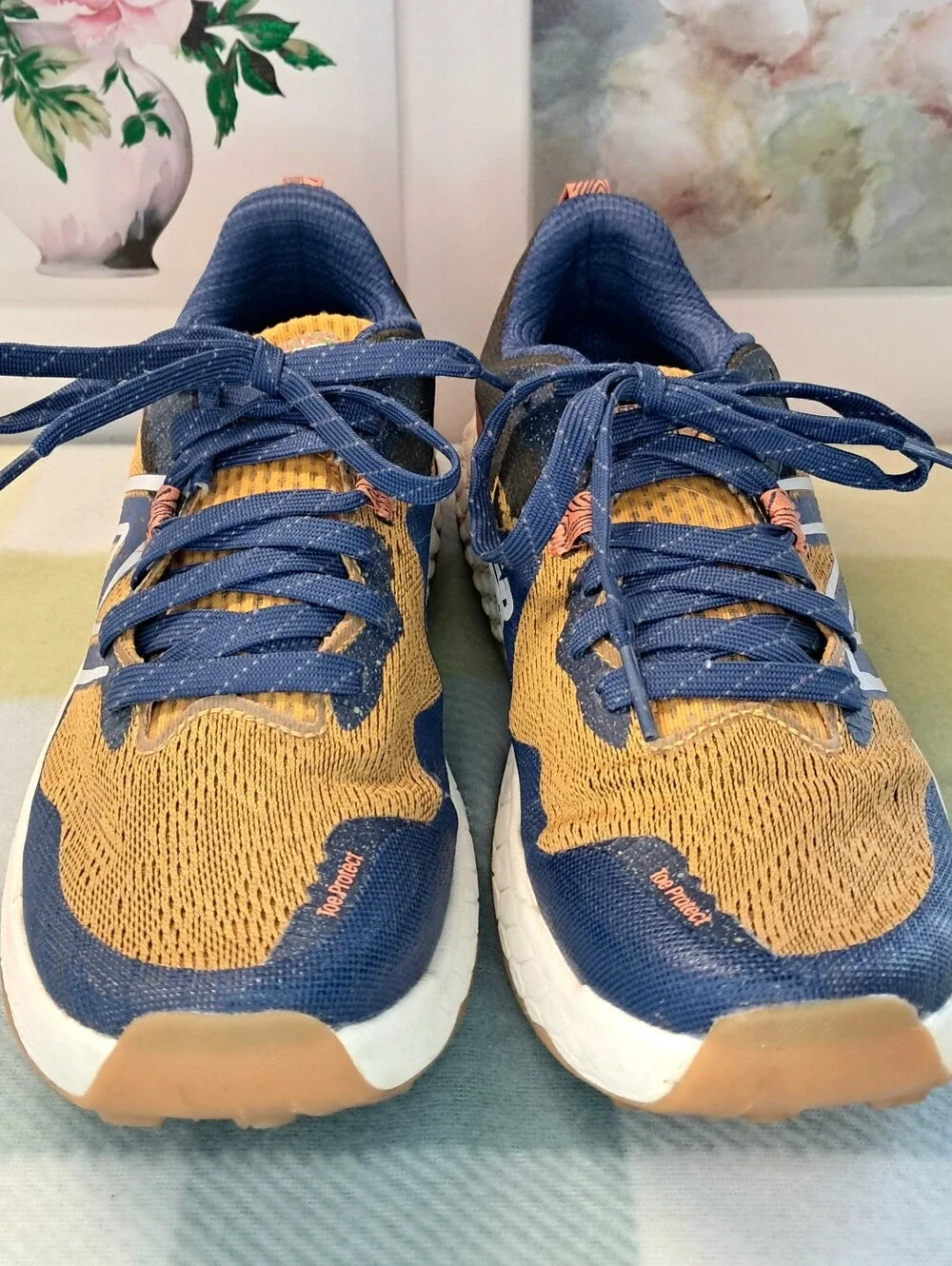 New Balance Women's Fresh Foam X Hierro V7 Golden Hour/Moonshadow Running Shoes